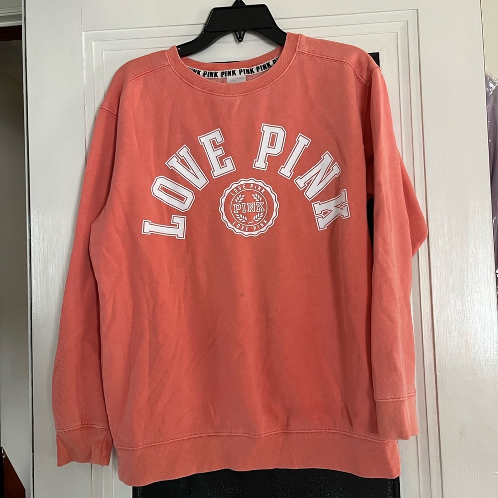 Pink crewneck